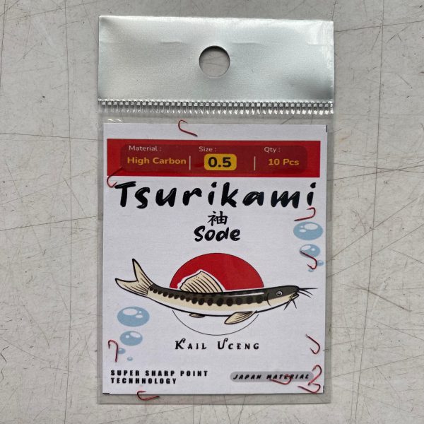 Kail Pancing Tsurikami Sode pancing ikan micro Non Lubang - Gambar 8