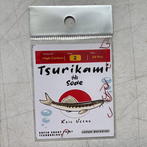 Kail Pancing Tsurikami Sode pancing ikan micro Non Lubang - Gambar 3