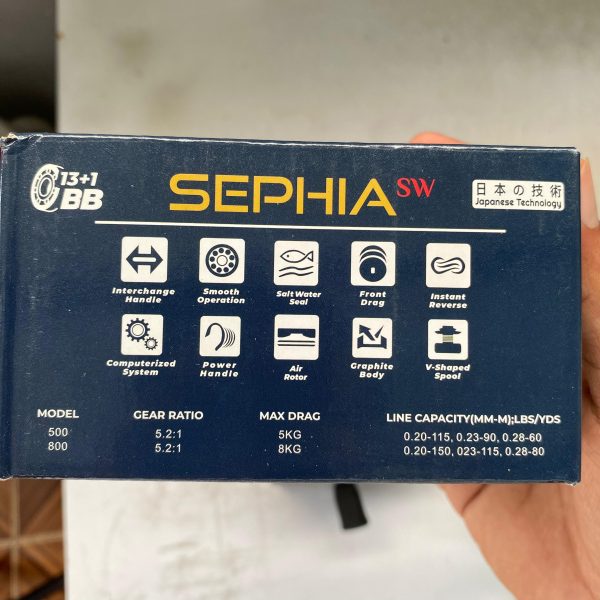 Reel Pancing IROLY SEPHIA SW 500 800 1000 2000 3000 4000 6000 - Gambar 10