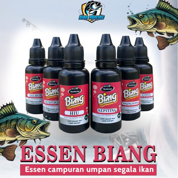 Essen tsurikami Biang 30ml Murni Sangat Cocok Buat Umpan Pancing  Kwalitas Super