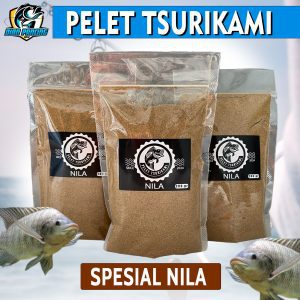 Pelet Tsurikami Nila 200 gram Aroma Amis