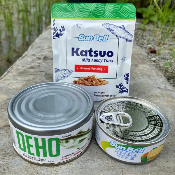 Umpan Pancing DEHO dan  Sun Bell Katsuo Daging Ikan Tuna Khusus Pancing - Gambar 9