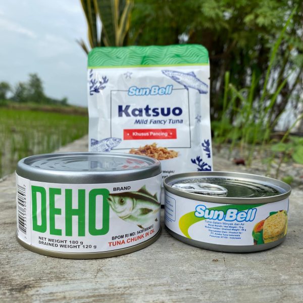 Umpan Pancing DEHO dan  Sun Bell Katsuo Daging Ikan Tuna Khusus Pancing - Gambar 8