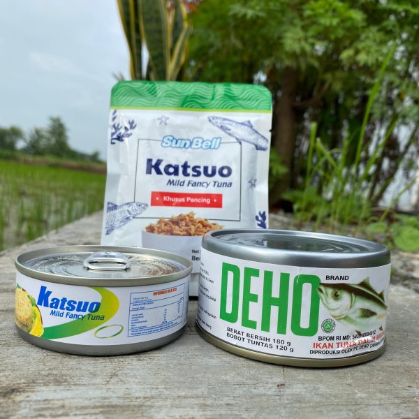 Umpan Pancing DEHO dan  Sun Bell Katsuo Daging Ikan Tuna Khusus Pancing - Gambar 4