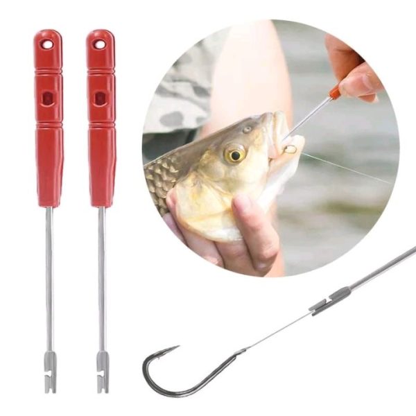 Hook Remover Pancing Alat Pencungkil Kail Alat Pelepas kail didalam Mulut Ikan - Gambar 3