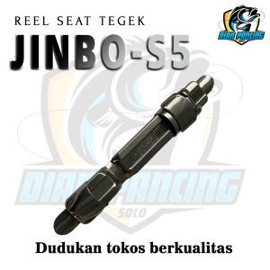 Reel Seat Jinbo-S5 Joran Tegek Logam Berkualitas