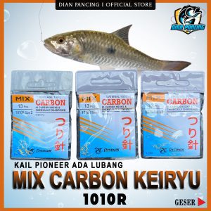 Mata kail Mix Carbon 1010R KEIRYU ada lubang senar