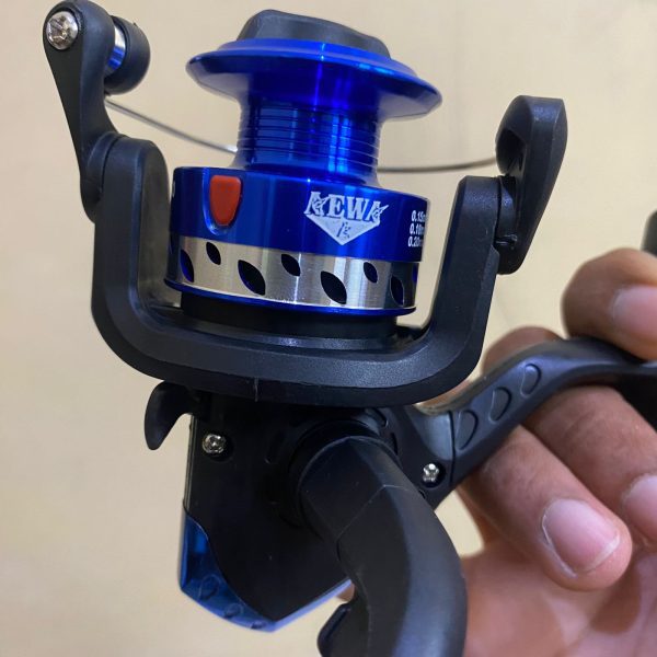 Reel Pancing Aewa 750 Murah Spool Besi Body Abs - Gambar 3