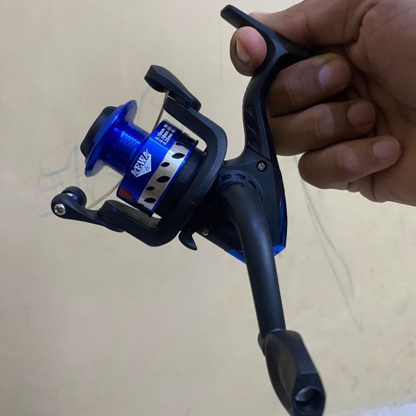 Reel Pancing Aewa 750 Murah Spool Besi Body Abs - Gambar 4