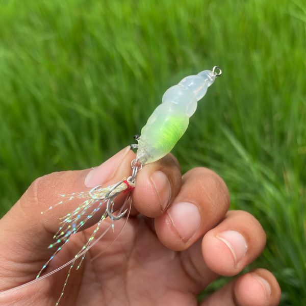 Umpan Casting Tsurikami Udang Rebon Swimbait bahan silikon - Gambar 6