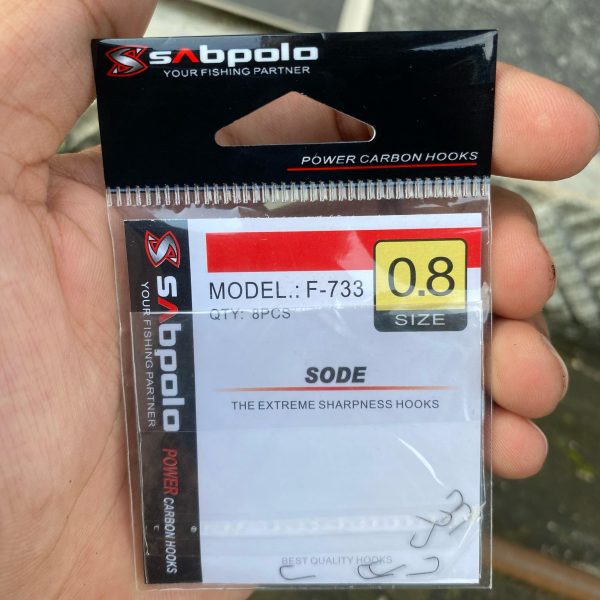 Kail Sabpolo Sode F-733 Pancing Non Lubang Untuk Ikan Micro - Gambar 9
