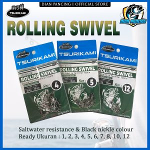 Rolling Swivel SW Tsurikami Specialist in Terminal Tackle