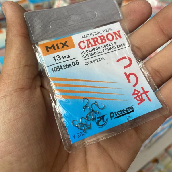Kail Pancing Pioneer Mix Carbon tipe Kecil 1054 Kuat Ready Ukuran No 0.6 s/d 15 - Gambar 3