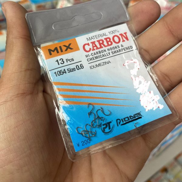 Kail Pancing Pioneer Mix Carbon tipe Kecil 1054 Kuat Ready Ukuran No 0.6 s/d 15 - Gambar 2