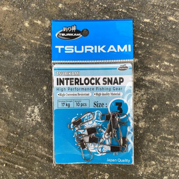 Tsurikami Interlock Snap Pancing High Performance Fishing Gear - Gambar 6