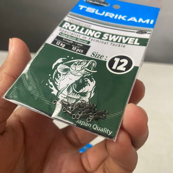 Rolling Swivel SW Tsurikami Specialist in Terminal Tackle - Gambar 3