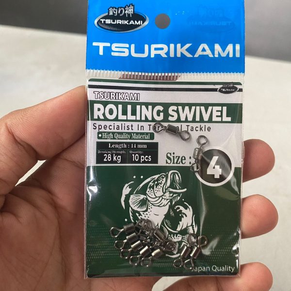 Rolling Swivel SW Tsurikami Specialist in Terminal Tackle - Gambar 4
