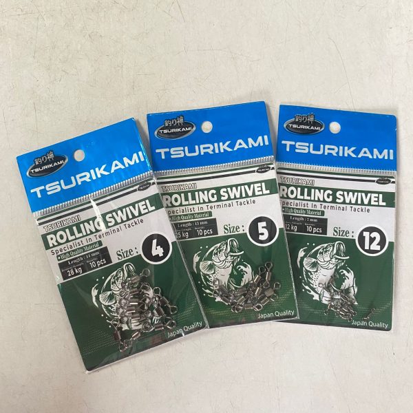 Rolling Swivel SW Tsurikami Specialist in Terminal Tackle - Gambar 6