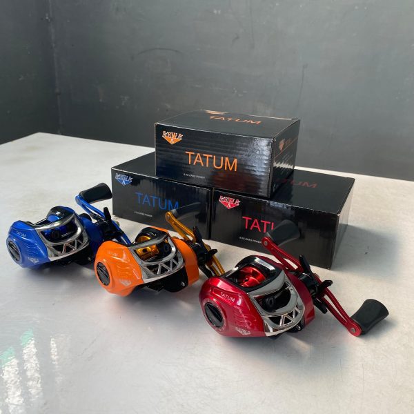 Reel BC Aewa Tatum One Way Anti Reverse 12+1 Ball Bearing - Gambar 6