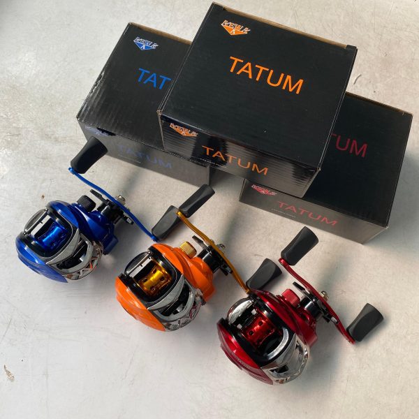 Reel BC Aewa Tatum One Way Anti Reverse 12+1 Ball Bearing - Gambar 4