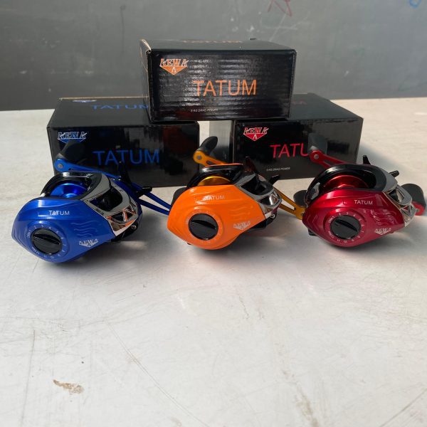 Reel BC Aewa Tatum One Way Anti Reverse 12+1 Ball Bearing - Gambar 8