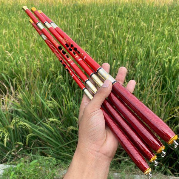 Joran Tegek Special Merah Ruas Pendek 180 240 270 300 & 360 Action Medium - Gambar 6