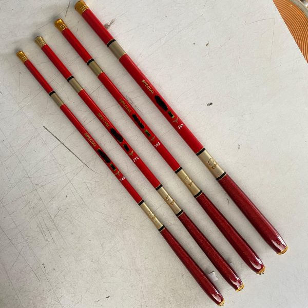Joran Tegek Special Merah Ruas Pendek 180 240 270 300 & 360 Action Medium - Gambar 8