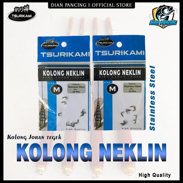 Ring Kolong Neklin Tsurikami Ring Joran Tegek Stainless Steel High Quality