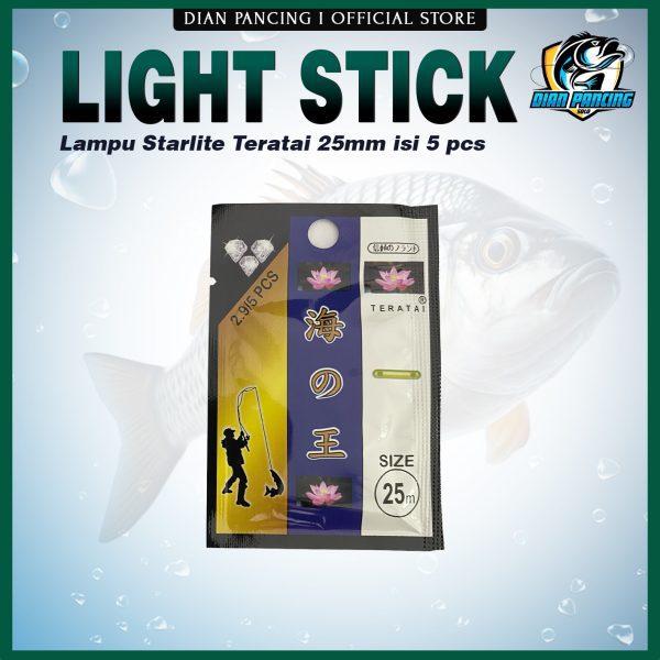 LIGHT STICK / Starlite / fosfor Lampu Pancing Diamond dan Teratai isi 5pcs laut - Gambar 8