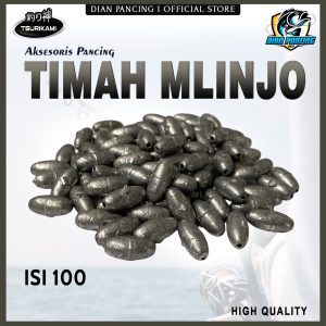 Timah Pancing Melinjo isi 100 Murah untuk pemberat alat pancing