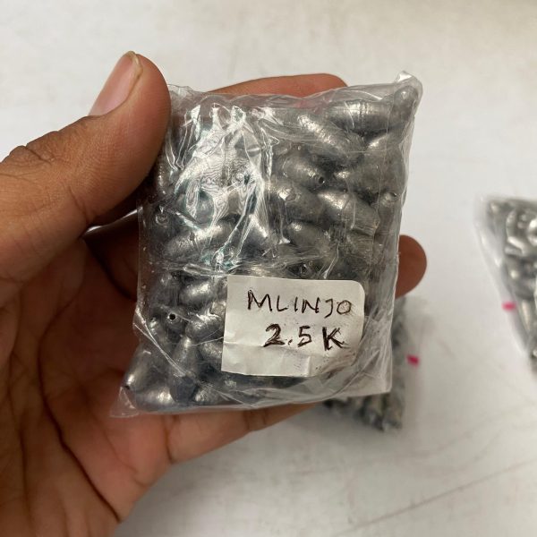 Timah Pancing Melinjo isi 100 Murah untuk pemberat alat pancing - Gambar 6