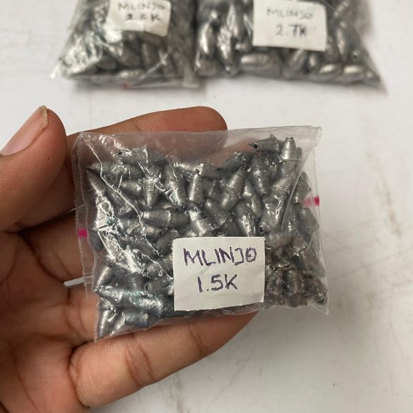 Timah Pancing Melinjo isi 100 Murah untuk pemberat alat pancing - Gambar 7