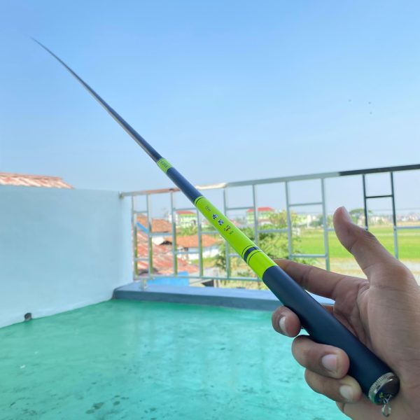 TEGEK YEHANG SUPER SPECIAL CARBON RUAS PENDEK HIJAU STABILO - Gambar 10