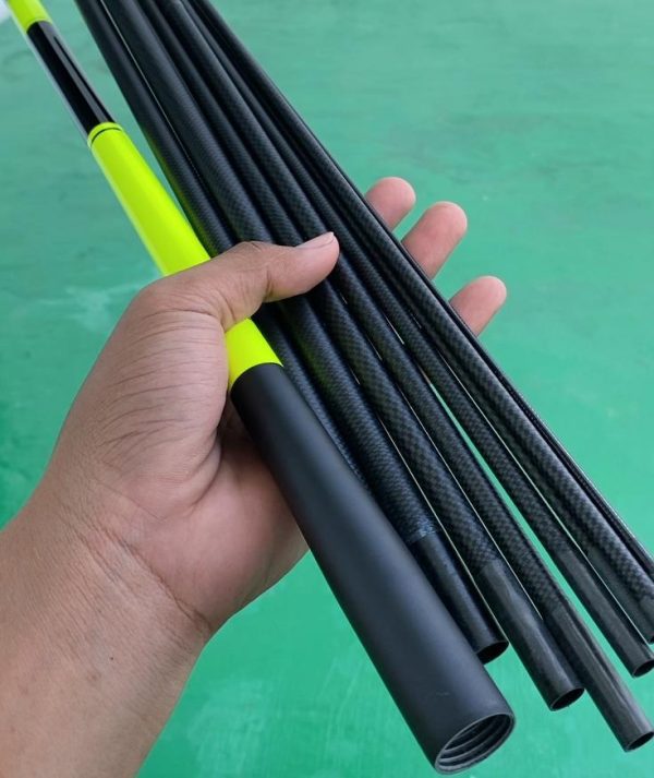 TEGEK YEHANG SUPER SPECIAL CARBON RUAS PENDEK HIJAU STABILO - Gambar 8