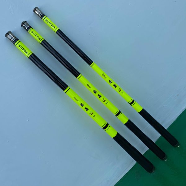 TEGEK YEHANG SUPER SPECIAL CARBON RUAS PENDEK HIJAU STABILO - Gambar 2