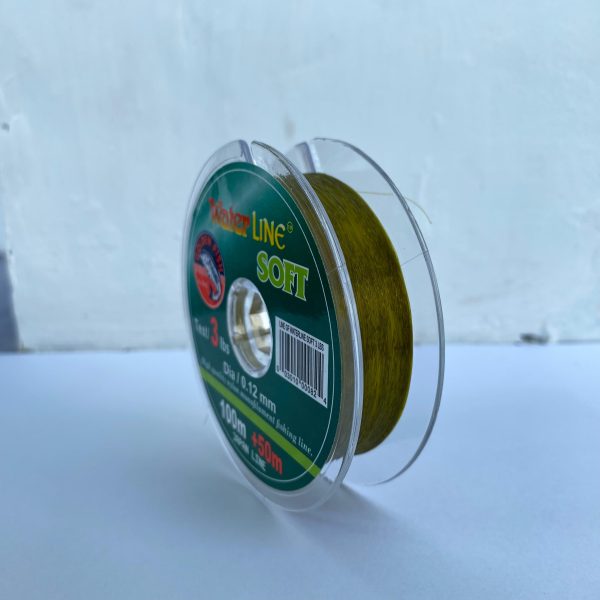 SENAR PANCING WATER LINE SOFT GOLDEN FISH 100+50M  WARNA HIJAU LUMUT - Gambar 9