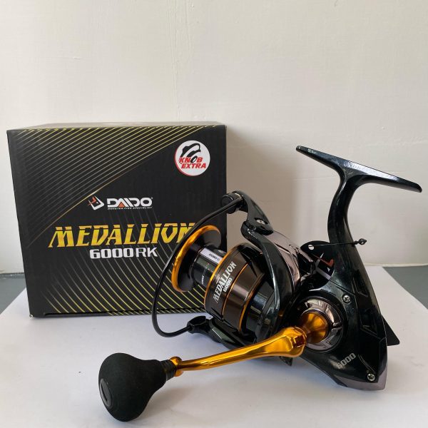 REEL DAIDO MEDALLION 7 BEARING ALUMUNIUM SPOOL DAN HANDLE - Gambar 10