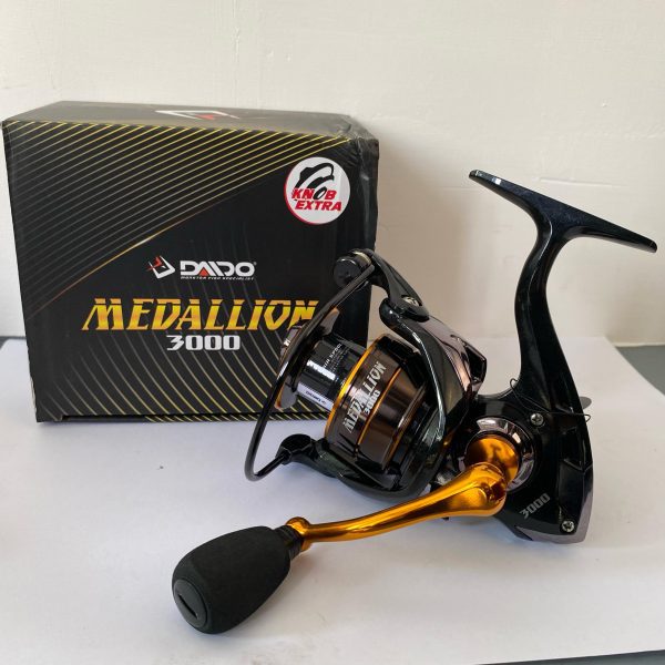 REEL DAIDO MEDALLION 7 BEARING ALUMUNIUM SPOOL DAN HANDLE - Gambar 9
