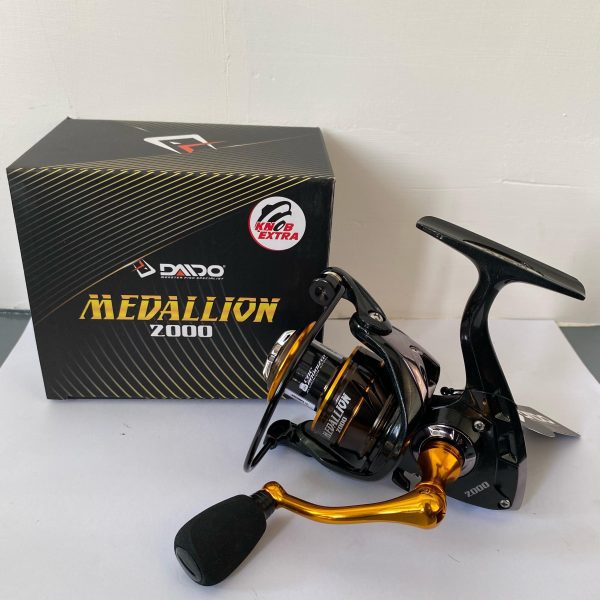 REEL DAIDO MEDALLION 7 BEARING ALUMUNIUM SPOOL DAN HANDLE - Gambar 7