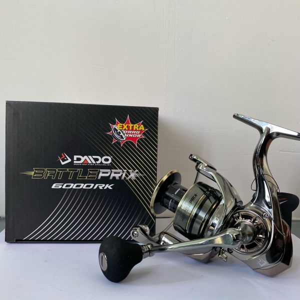 REEL DAIDO BATTLE PRIX 7 BEARING ALUMUNIUM SPOOL 1000 SAMPAI 6000 - Gambar 11