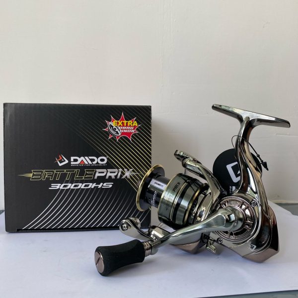 REEL DAIDO BATTLE PRIX 7 BEARING ALUMUNIUM SPOOL 1000 SAMPAI 6000 - Gambar 10