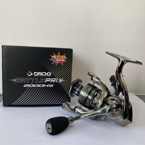 REEL DAIDO BATTLE PRIX 7 BEARING ALUMUNIUM SPOOL 1000 SAMPAI 6000 - Gambar 9