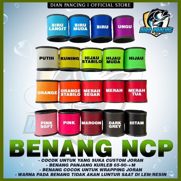 BENANG NCP SIZE C BENANG WRAPPING JORAN PANCING
