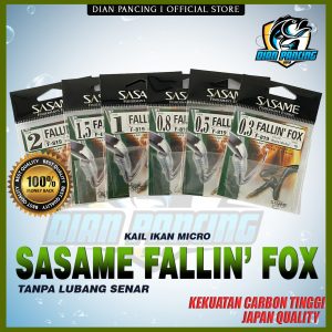 KAIL SASAME FALLIN FOX F-819 MIKRO FISHING HIGH QUALITY JAPAN MATERIAL