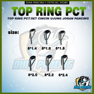 TOP RING SET / PCT UJUNG JORAN Pancing Stainless Steel