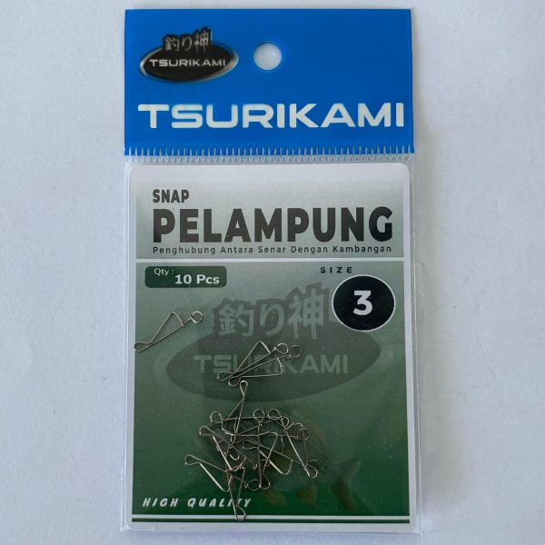 Snap Pelampung Tsurikami Untuk Penghubung antara senar dengan pelampung atau kambangan - Gambar 6