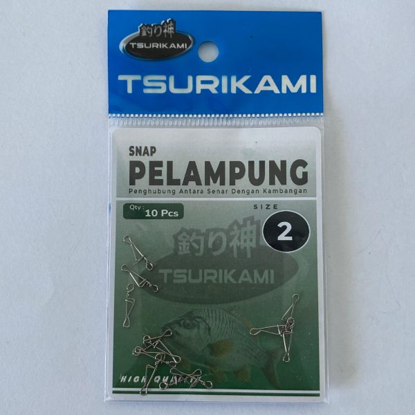 Snap Pelampung Tsurikami Untuk Penghubung antara senar dengan pelampung atau kambangan - Gambar 5