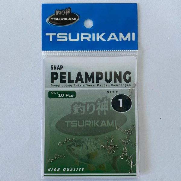Snap Pelampung Tsurikami Untuk Penghubung antara senar dengan pelampung atau kambangan - Gambar 3