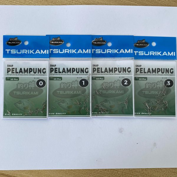 Snap Pelampung Tsurikami Untuk Penghubung antara senar dengan pelampung atau kambangan - Gambar 8