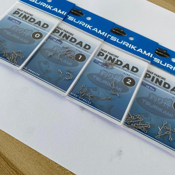 Snap Pindad Tsurikami atau Peniti Buat Penghubung Senar dengan Kail mancing ikan rame berbahan tebal dan kuat - Gambar 4